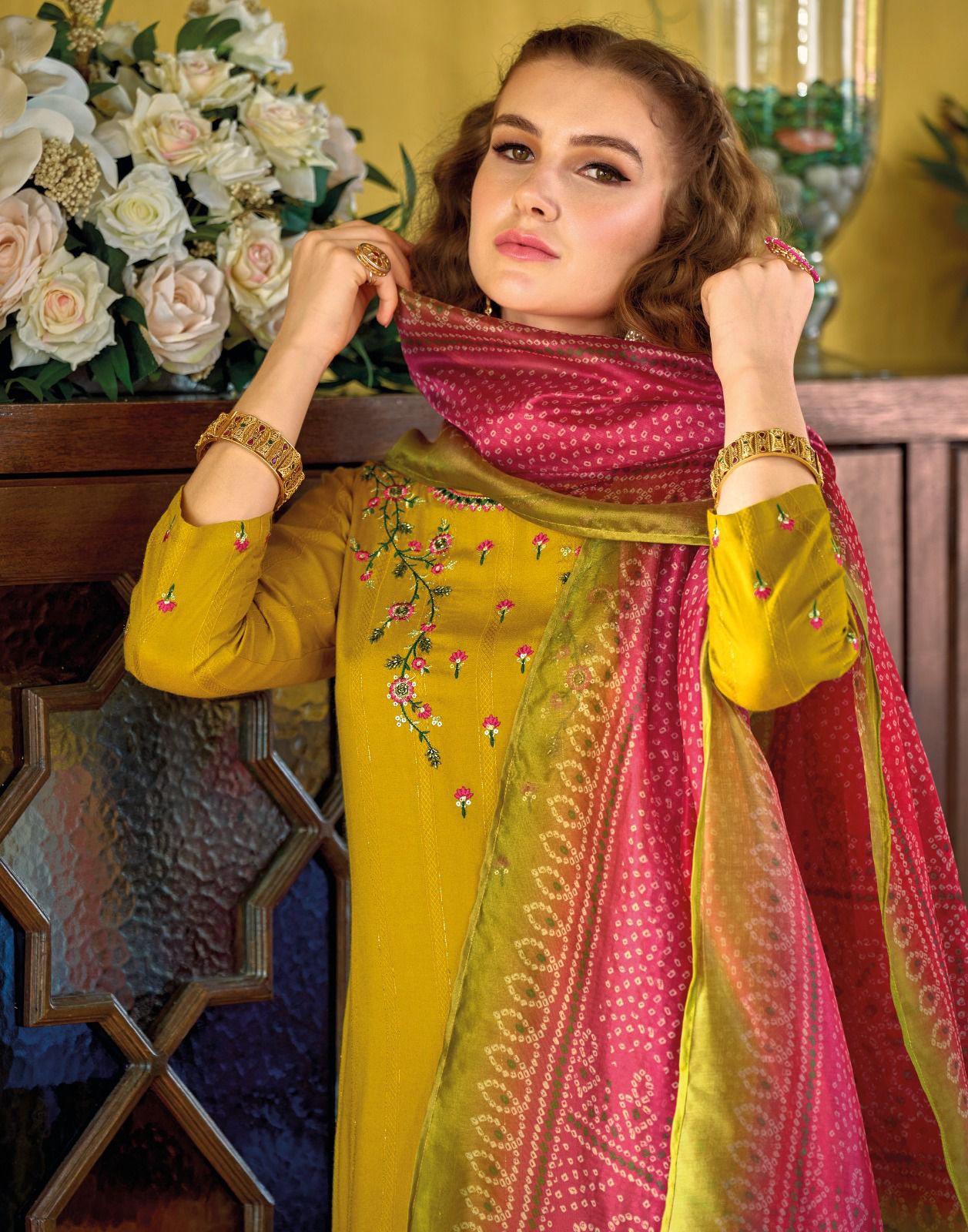 Bandhej Lily And Lali 10901-10906 Readymade Salwar Suits Catalog